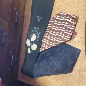 2 HARROD'S & One Leonardo Silk Ties DD